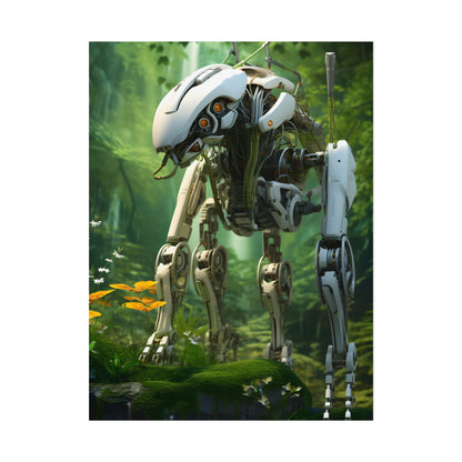 Robotic Wildlife Sanctuary: AI-Operated Oasis - Poster