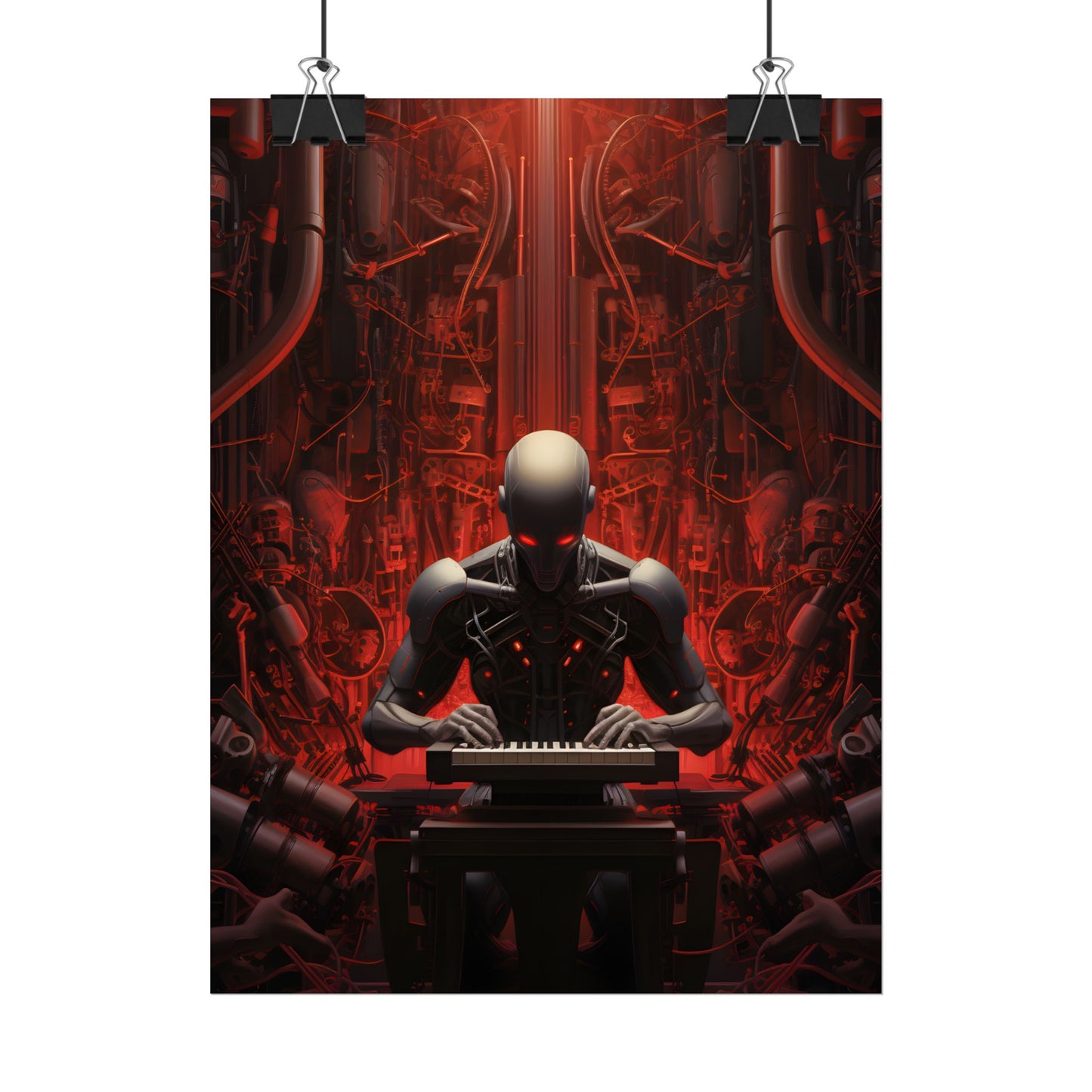 Robot Symphony: A Musical Orchestra of Sentient Robots - Poster