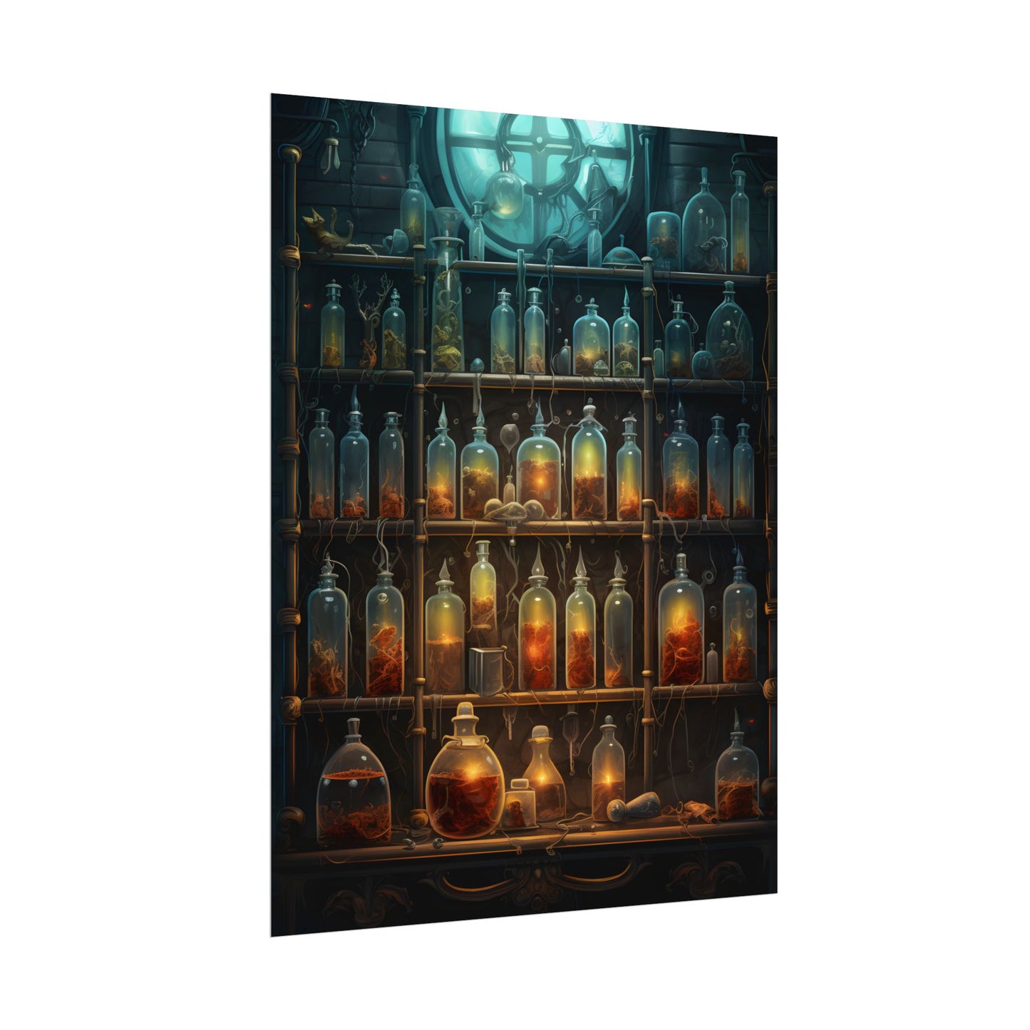 Lab Secrets: A Mysterious Science Experiment Unveiled - Poster
