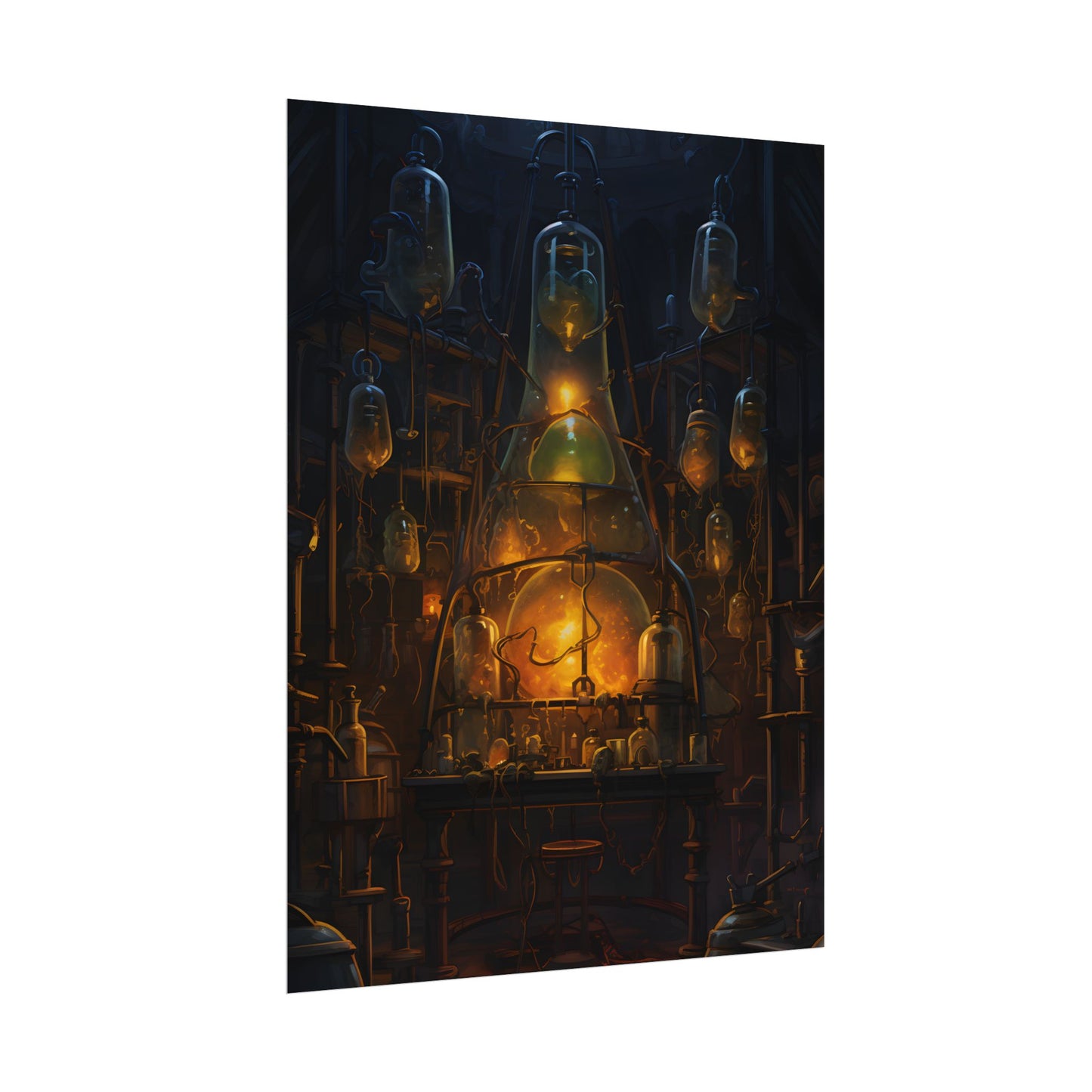 Mysterious Lab: Scientific Secrets in Darkness - Poster