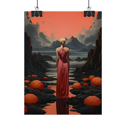 Candid Outdoor Moment: A Natural Pause - Poster