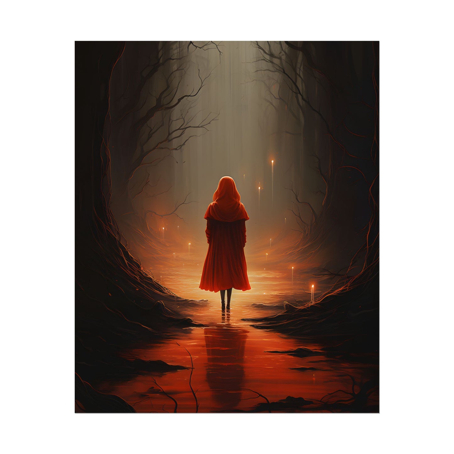 Outdoor Portrait: Natural Light Art - Poster