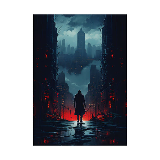 Urban Fantasy Detective: Mystery Artwork - Poster