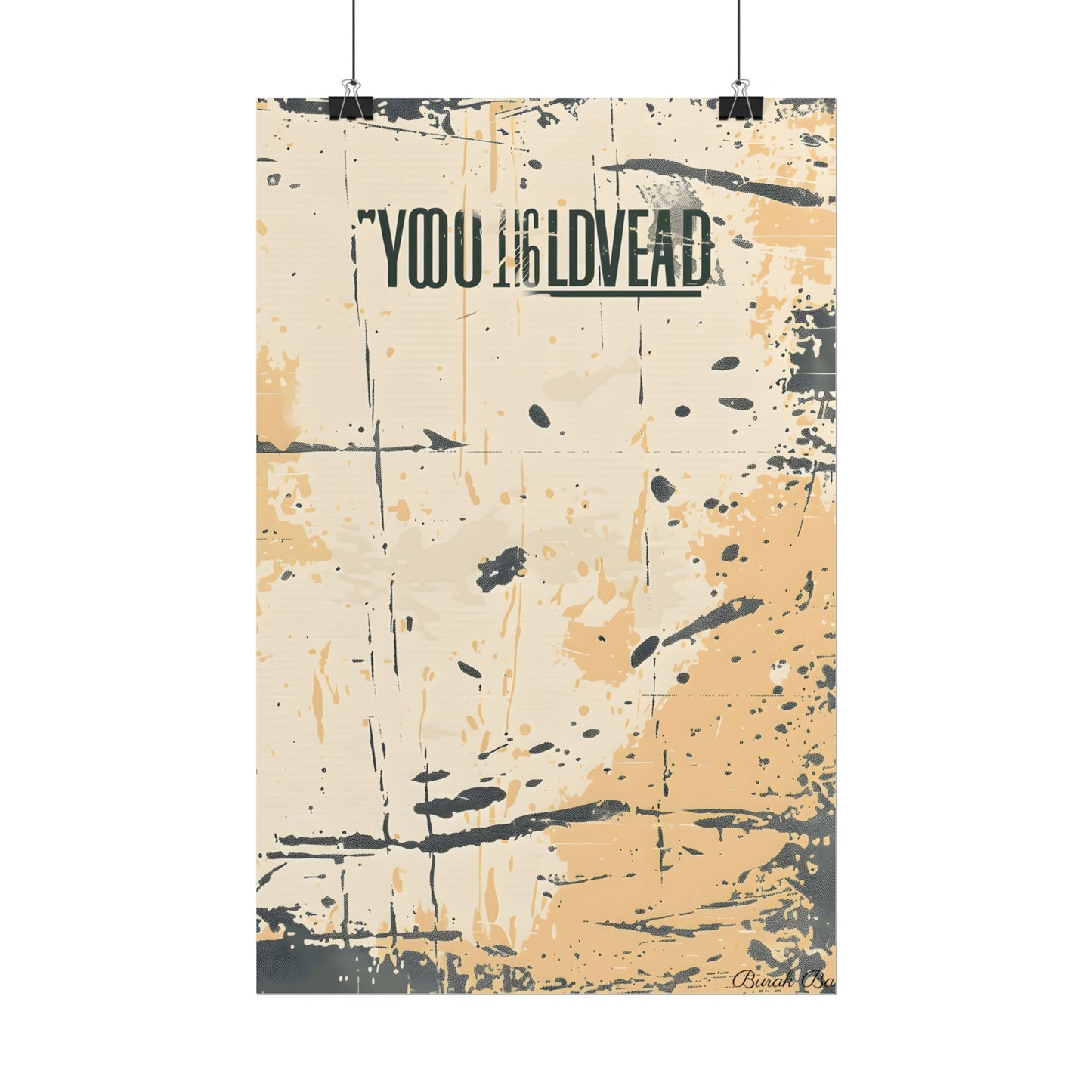 Vintage Distressed Batch 1: A Nostalgic Poster Artwork - Poster