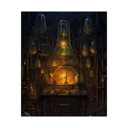 Mysterious Lab: Scientific Secrets in Darkness - Poster