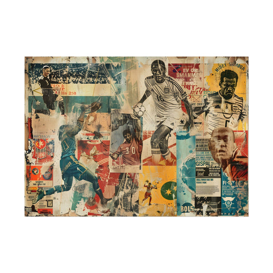 Vintage World Cup Posters: A Historic Soccer Collection - Poster