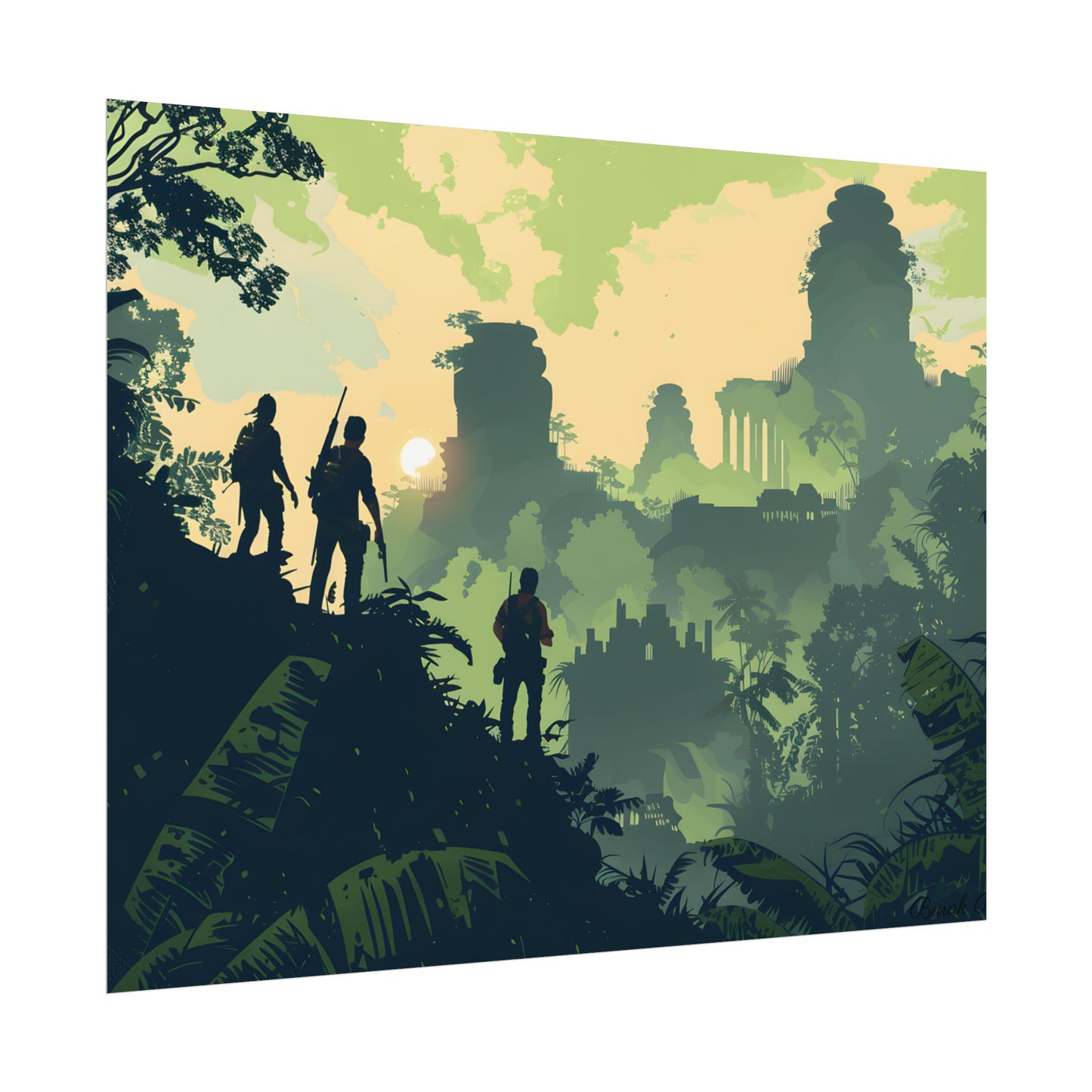 Brave Adventurer: Determined Quest in Pursuit of Discovery - Poster