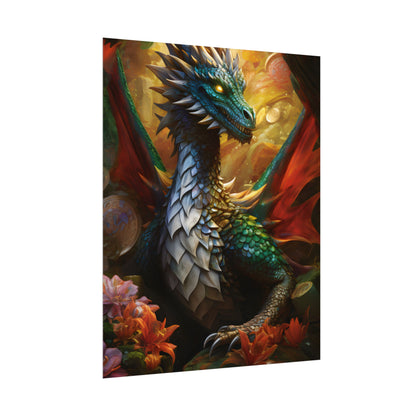 Epic Fantasy Dragon: Ancient Guardian of Wonder - Poster