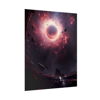 Cosmic Black Hole: Massive Planet in Stellar Orbit - Poster
