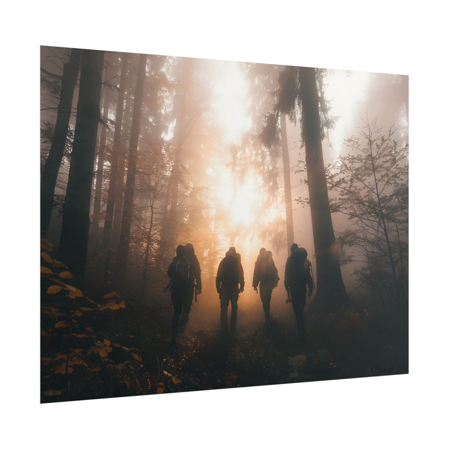 Adventure Through The Mysterious Forest: Group Expedition - Poster