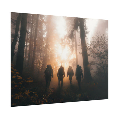 Adventure Through The Mysterious Forest: Group Expedition - Poster