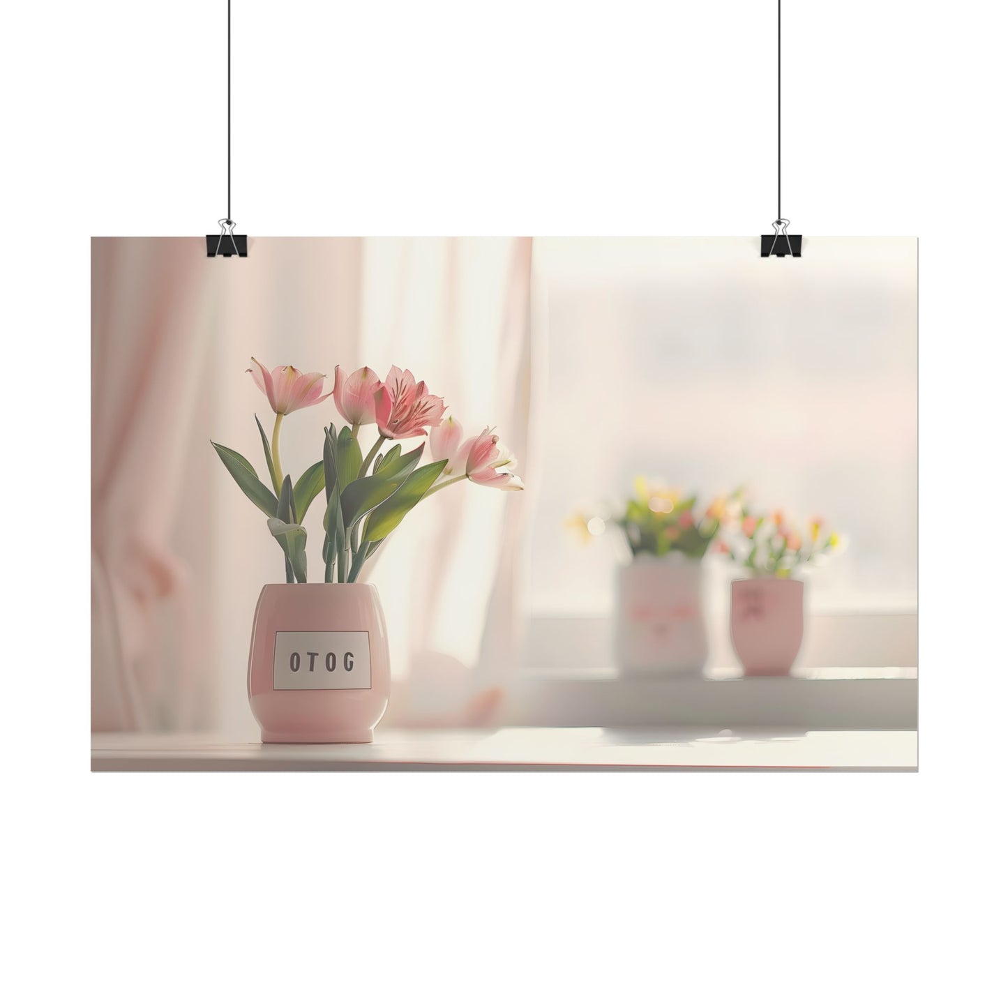 Serene Outdoor Landscape: Soft-Spoken Reminder - Poster