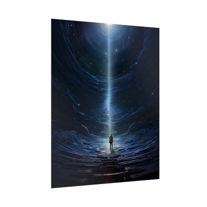 Intrepid Space Explorer: A Journey Through Stars and Galaxies - Poster