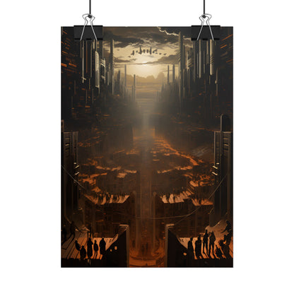 Dystopian Utopia: Opposite Worlds in Harmony - Poster