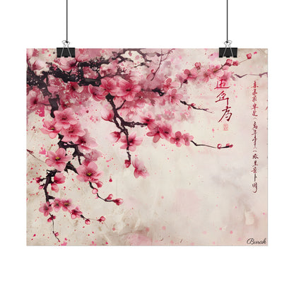 Cherry Blossom Dreams: Japanese Art in Full Bloom - Poster