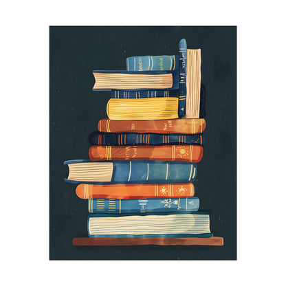 Custom Book Art: Literary Illustration - Poster