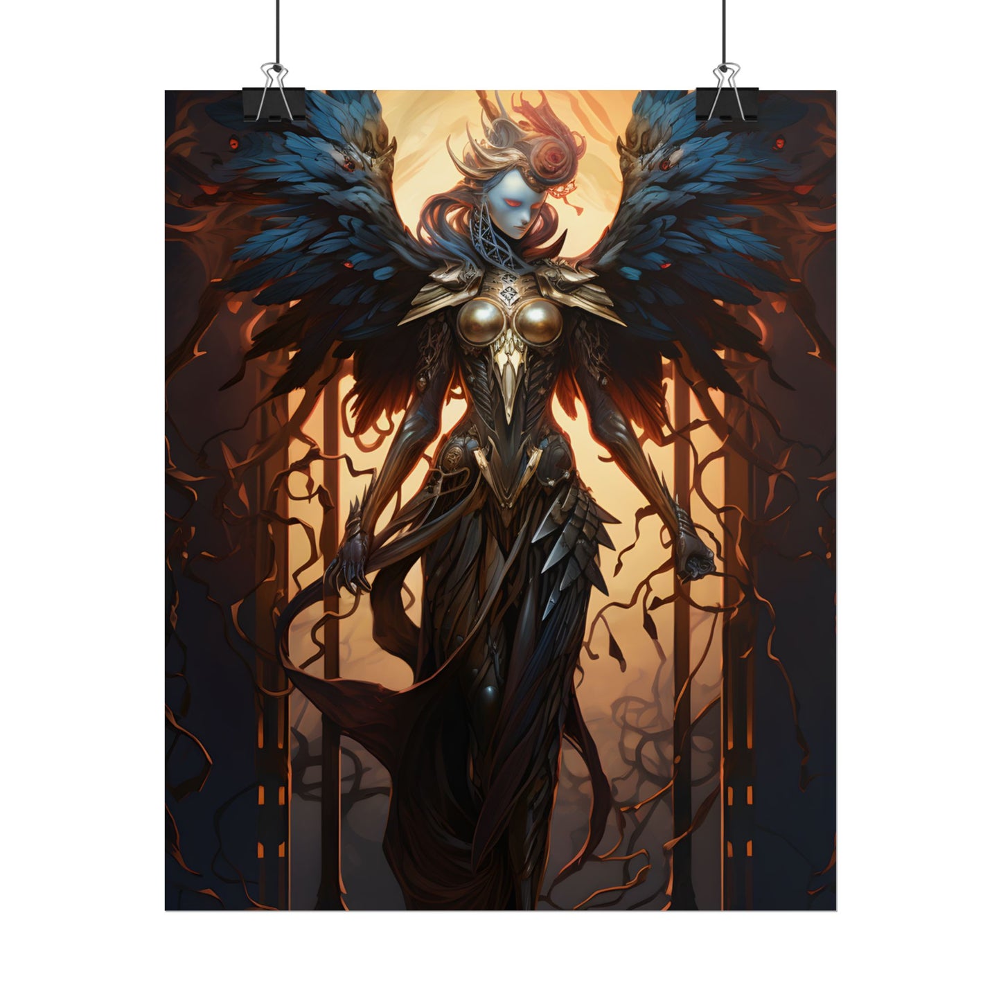 The Dark Guardian: Mysterious Protector of the Rocky Surface - Poster