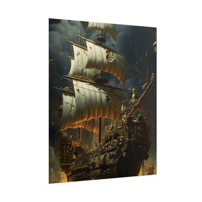 Swashbuckling Time-Traveling Pirate Crew: Artwork - Poster