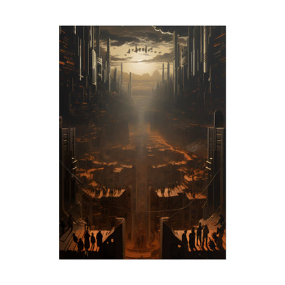 Dystopian Utopia: Opposite Worlds in Harmony - Poster