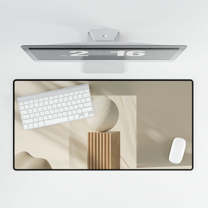 Minimalist Product Design: L Bold Lettering Art - Desk Mat