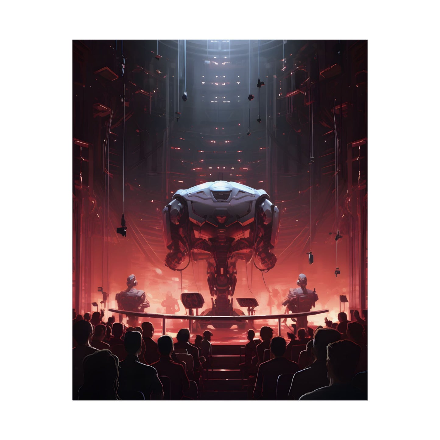 Robot Symphony: Mechanical Music Performance Art - Poster