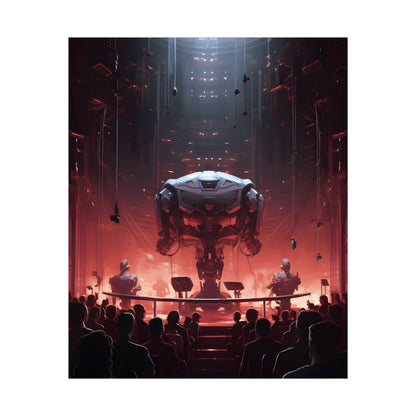Robot Symphony: Mechanical Music Performance Art - Poster
