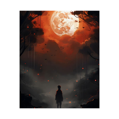 Serene Outdoors: A Peaceful Moment - Poster