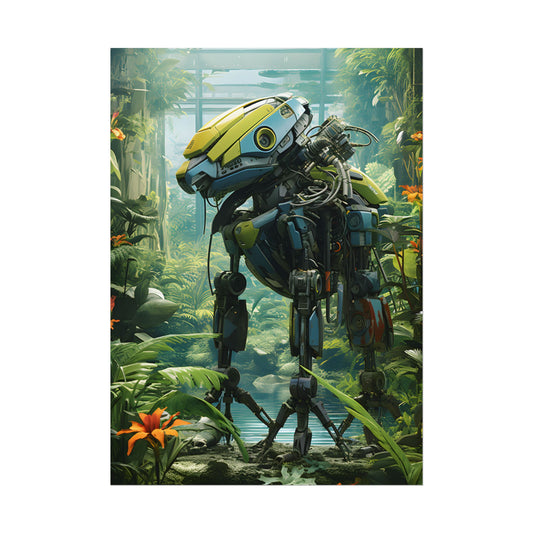 Robotic Wildlife Sanctuary: AI-Operated Haven - Poster