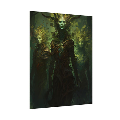 Mystical Forest Guardians: Ancient Tree Spirits Awaken - Poster