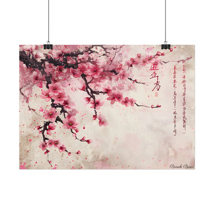 Cherry Blossom Dreams: Japanese Art in Full Bloom - Poster