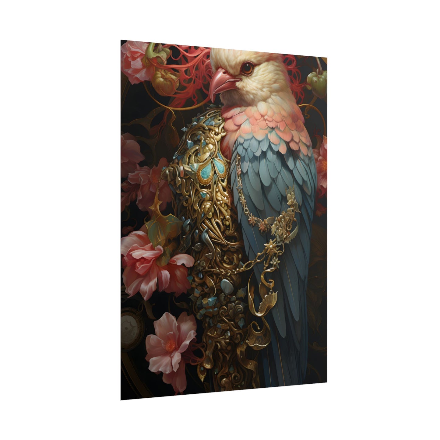 Fantasy Outdoor Guardian: Enchanted Costume Artwork - Poster