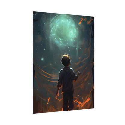 Mobile Life: A Moment in Time - Digital Art - Poster