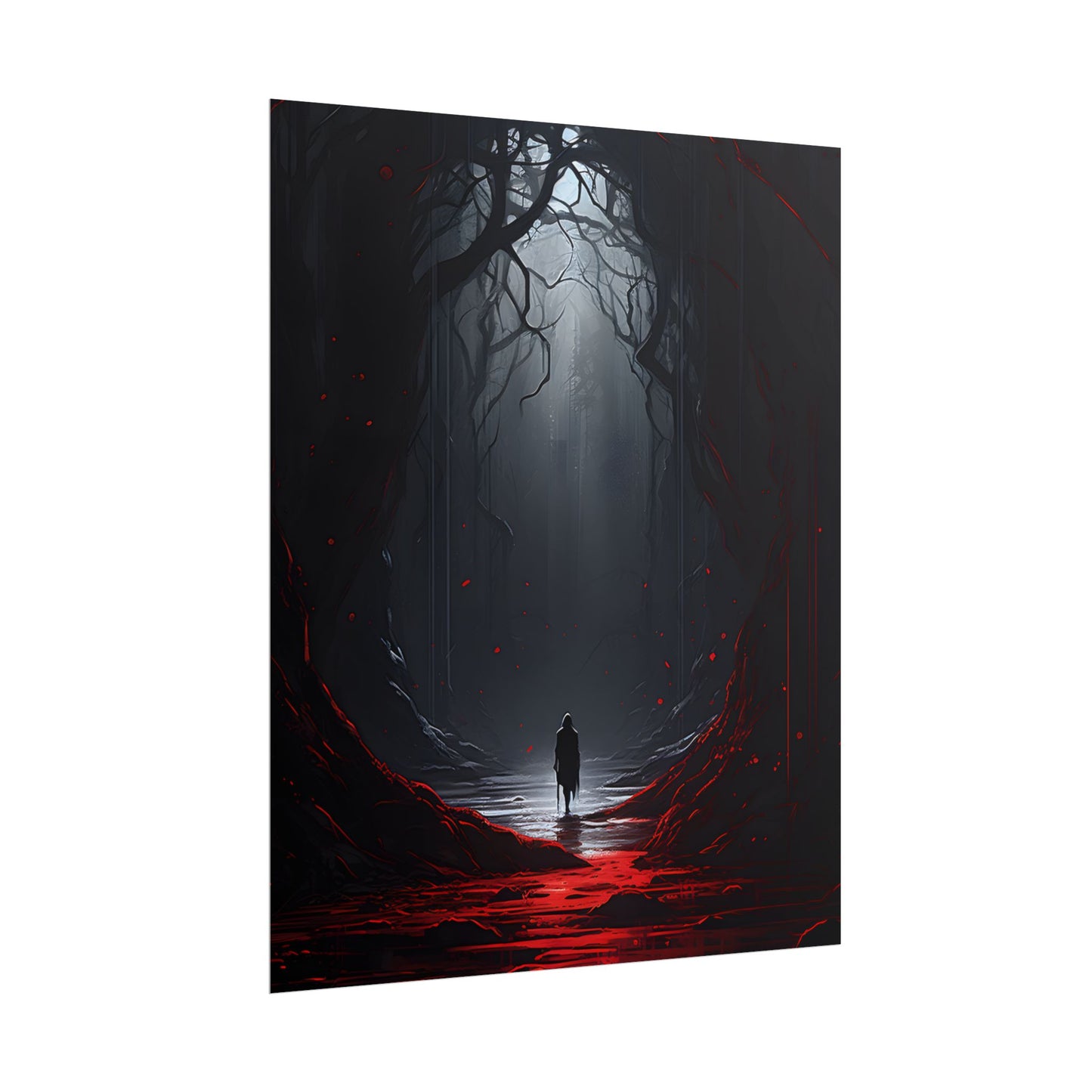 Golden Textured Object: Close-up Curiosity Photography - Poster