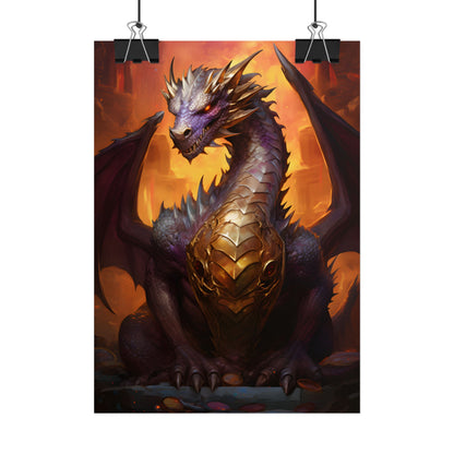 Fantasy Dragon's Treasure: Majestic Guardian - Poster
