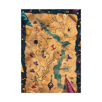 Whimsical Cartoon Portrait: Gentle Illustration of a Hero's Nose - Poster