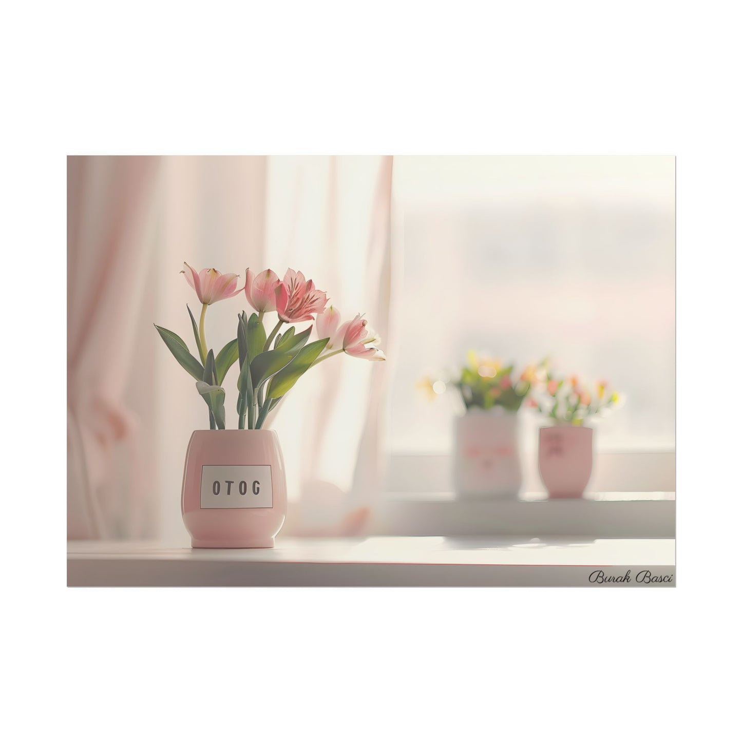 Serene Outdoor Landscape: Soft-Spoken Reminder - Poster