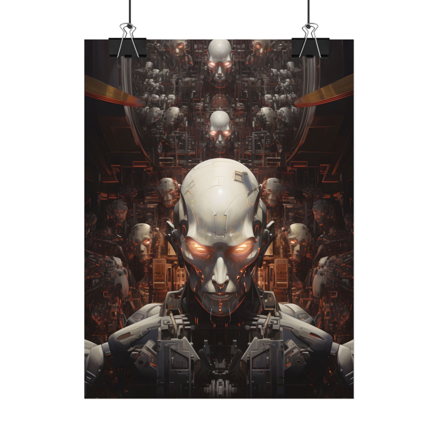 Robot Orchestra: A Symphony of Steel and Strings - Poster
