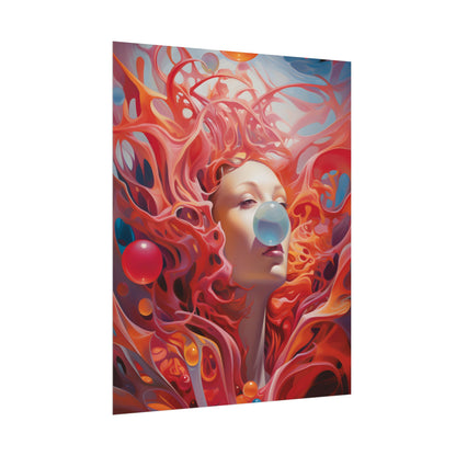 Celestial Landscape: Peaceful Skies and Waterfront Serenity - Poster
