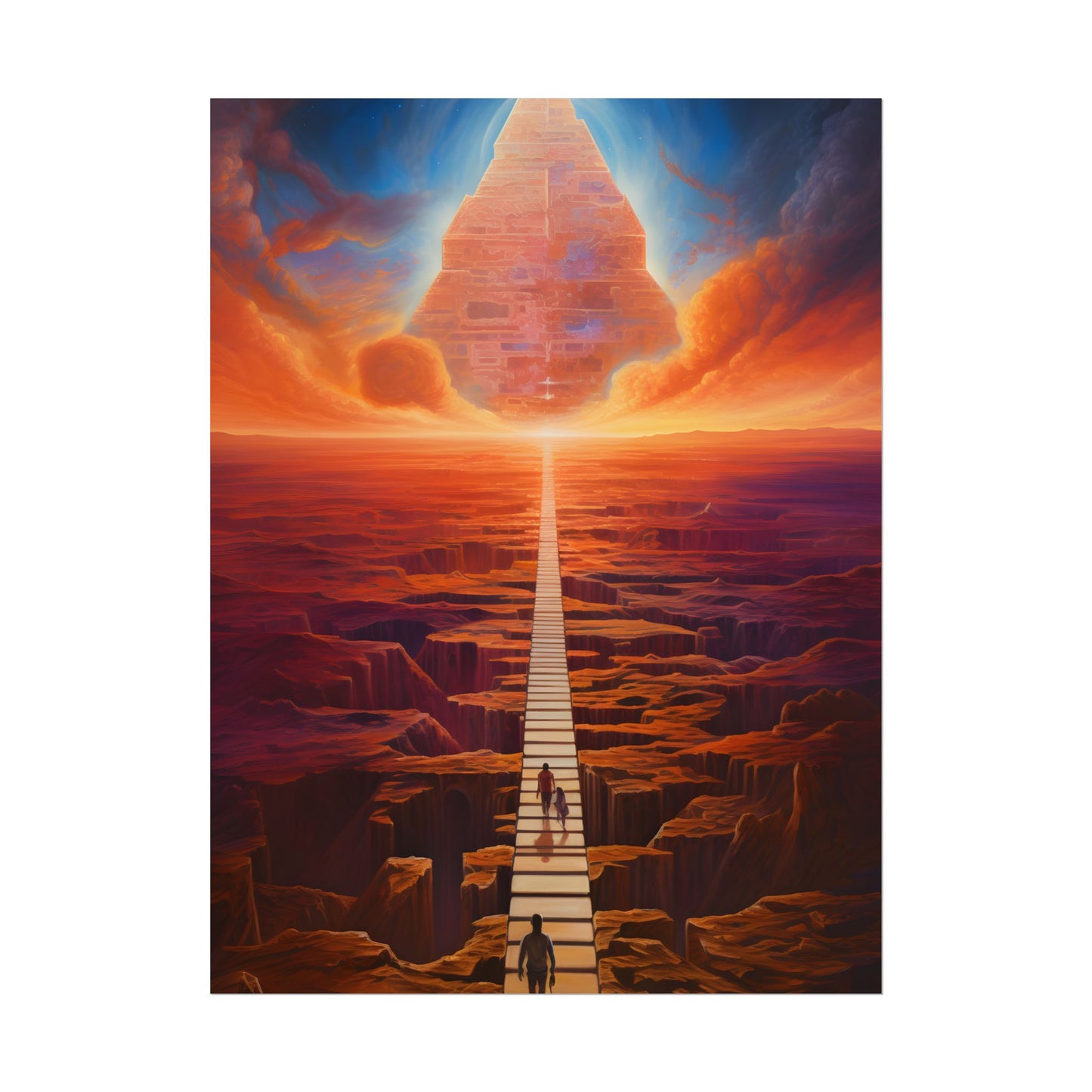 Space-Time Explorer: Cosmic Journey in Motion - Poster