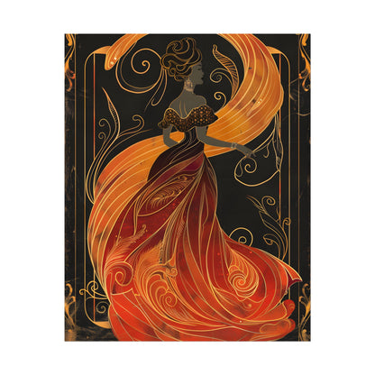 Vintage Art Nouveau Elegant Poster: Batch 1 2024 - Poster
