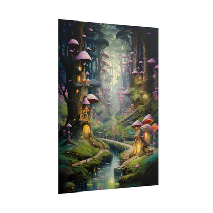 Enchanted Forest Adventure: Vibrant Artwork of Six Brothers - Poster
