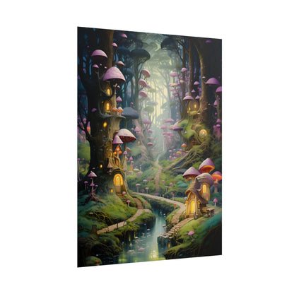 Enchanted Forest Adventure: Vibrant Artwork of Six Brothers - Poster