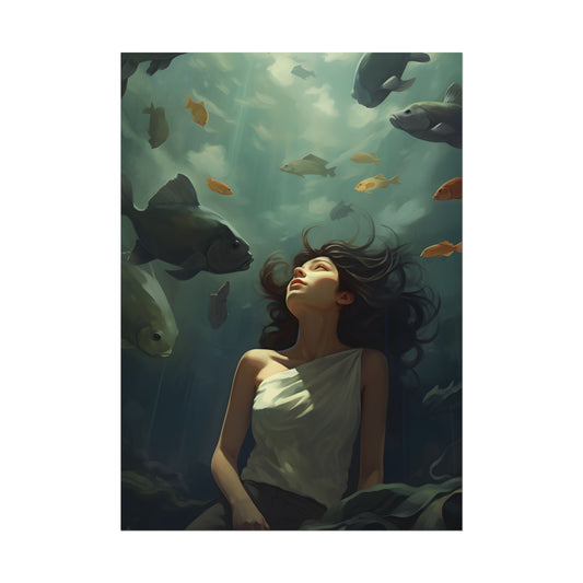 Outdoor Portrait: Simple Elegance in Natural Light - Poster