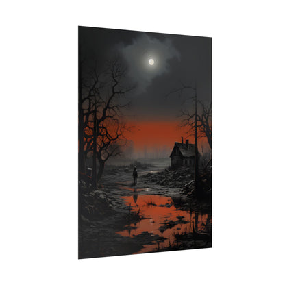 Daytime City Portrait: Outdoors Artwork - Poster