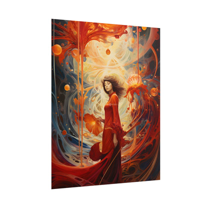 Stellar Gallery: Cosmic Abstract Art Collection - Poster