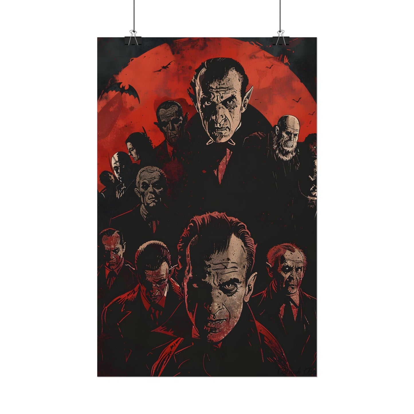 Mischievous Vampires: A Charismatic Leader's Nightly Revelry - Poster