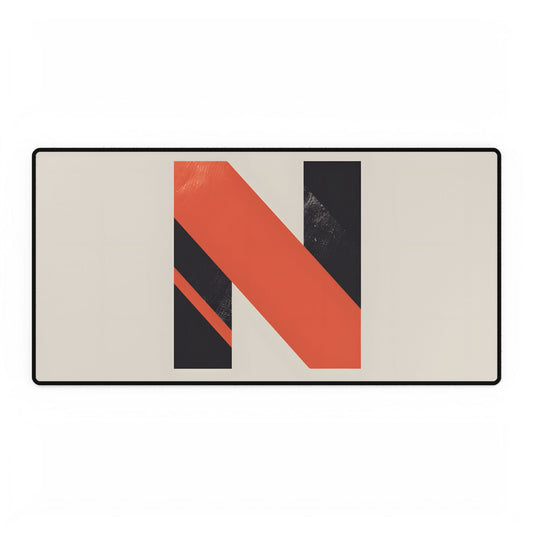 Modern Minimalist Poster: Bold Typography in Batch 1 - Desk Mat