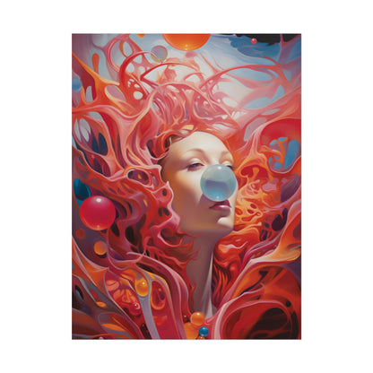 Celestial Landscape: Peaceful Skies and Waterfront Serenity - Poster