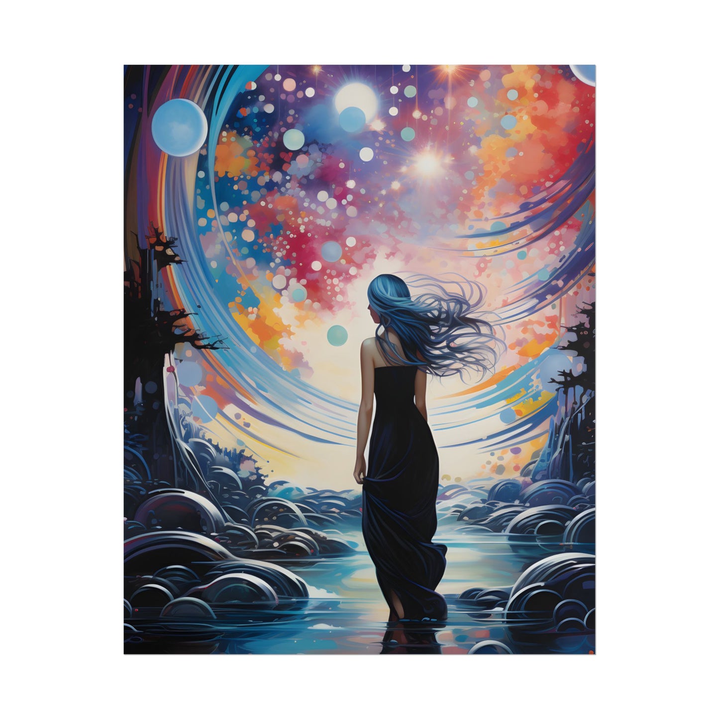 Celestial Art Gallery: An Otherworldly Art Collection - Poster