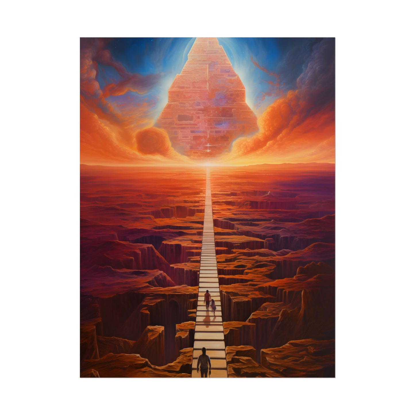 Space-Time Explorer: Cosmic Journey in Motion - Poster